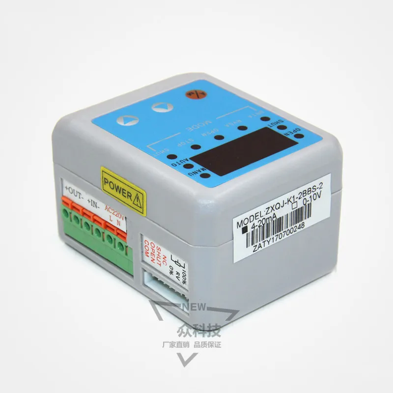 ZXQ2004 New Product ZXQ2004C Intelligent Positioner Controller for Electric Valve