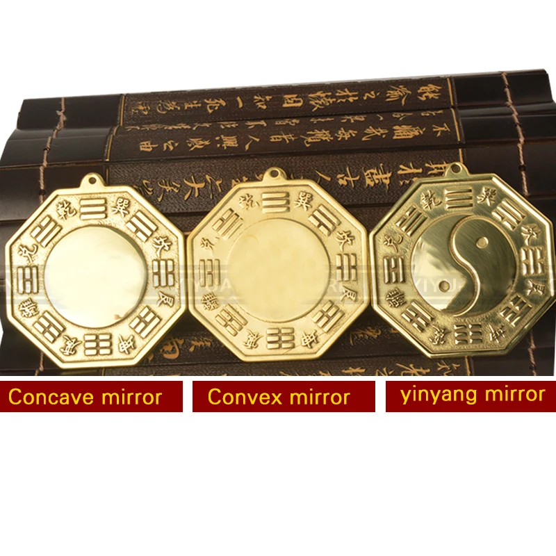 Chinese Feng Shui Tai Chi Pagua Bagua Pakua Copper Mirror The 8 hexagrams For Lucky  Blessing Home decorations Wall Decorative