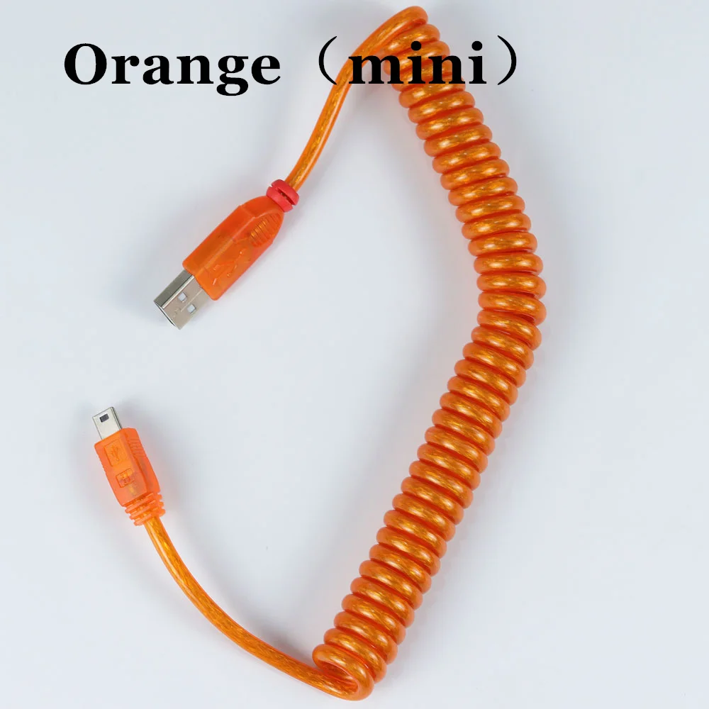 Free Shipping LINDY USB Coiled Cable wire Mechanical Keyboard USB