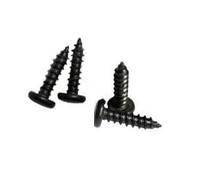 

Wkooa M1.7x5 Black Miniature Screw Micro Screw Phillips Round Head Self Tapping Screws