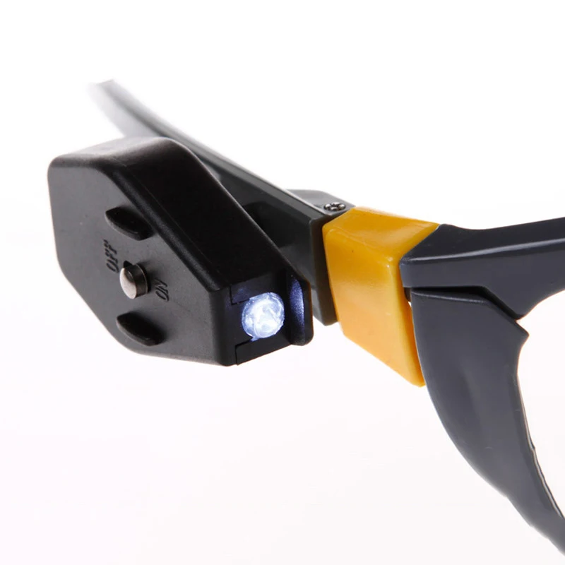 Spotlight Protective Glasses with Led Light  Night Vision Googles for Industrial Work Night Riding Laboratory