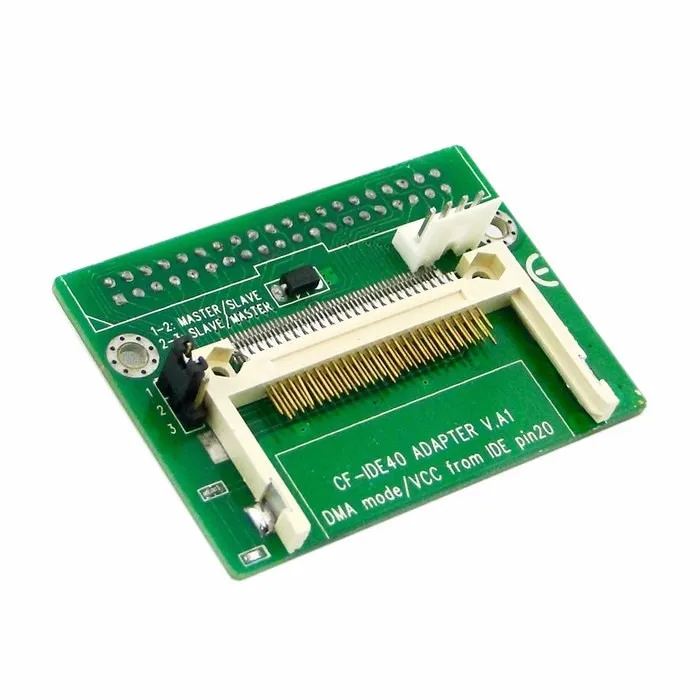 CF Compact Flash Merory Card to Vertical 3.5" 40 Pin IDE Hard Disk Drive HDD SSD Adapter