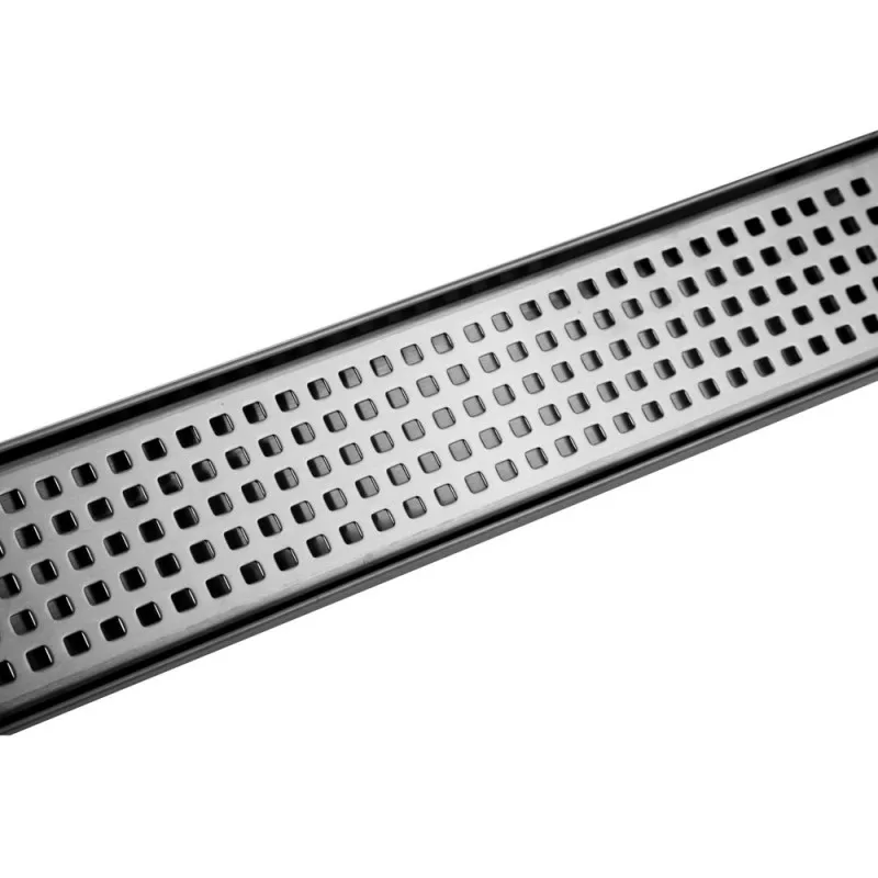 High Quality Bathroom Accessories 24-Inch Linear floor Shower Drain SUS 304 Stainless Steel Rustproof with Cover ,Brushed