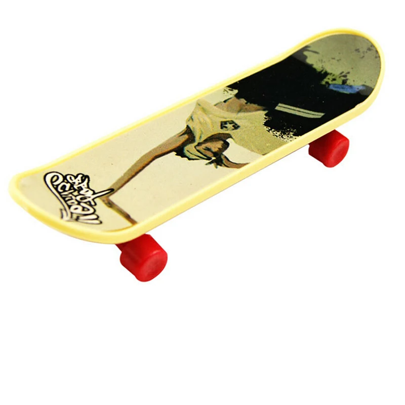 1PCS Hot Selling Simulation Cute  Mini Finger Board Fingerboard Skate Boarding Toys Children  Gift Random Styles