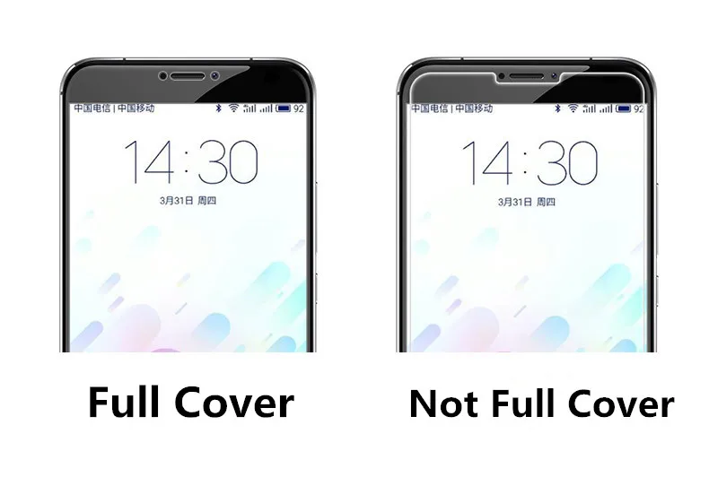 ฝาครอบสีดำสีขาวสำหรับ Meizu Meilan U10 U20 ป้องกันหน้าจอโปร่งใสป้องกันฟิล์ม