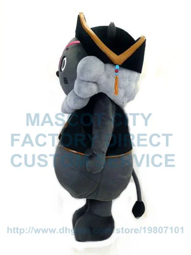 cutie pirate wolf baby mascot costume adult size cartoon grey wolf pirate theme anime cosply costumes carnival fancy dresss 3449