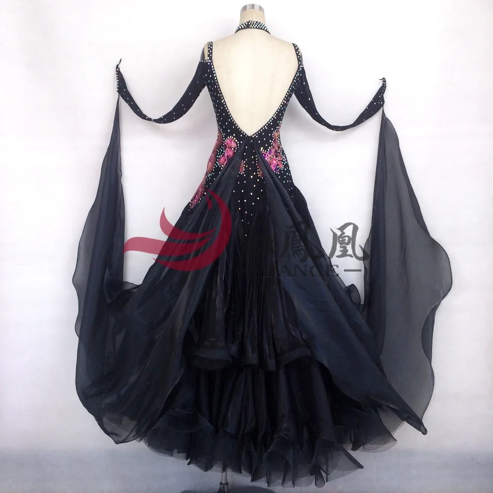 High-end International Standard Ballroom Smooth Dance Competition Dress, /Ballroom Standard Tango Waltz Dance Dress