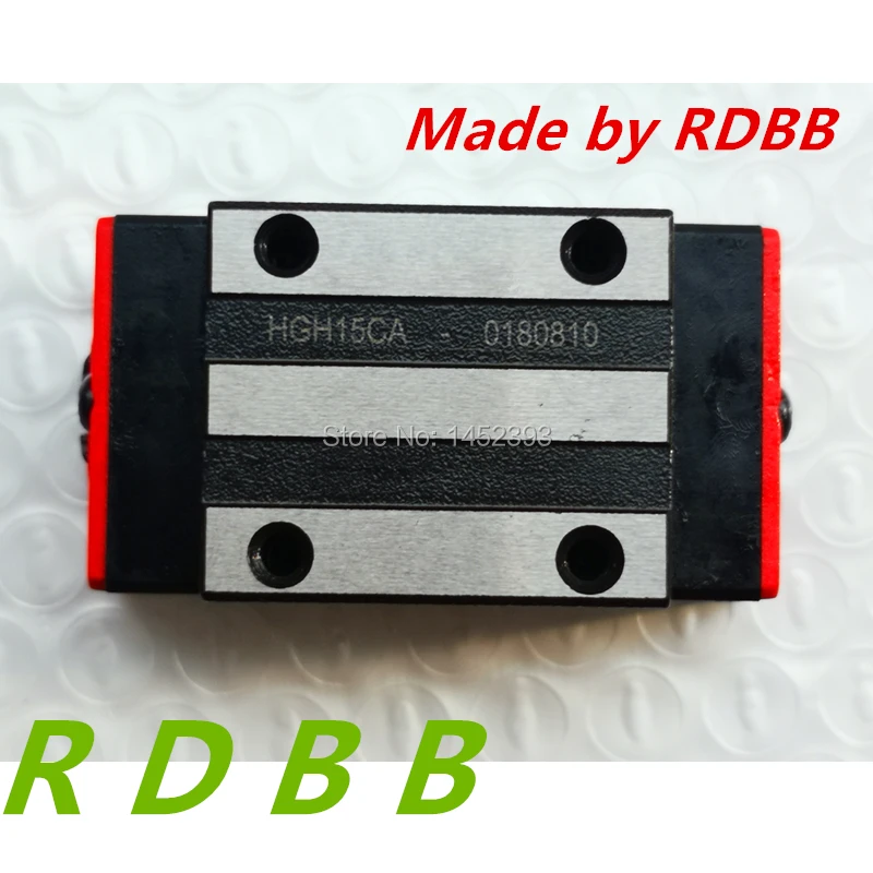 

RDBB MADE HGH25CA sliding block match use HGR25 linear guide width 25mm guide for CNC router