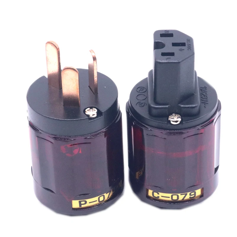 زوج هاي فاي P-079 C-079 مصنوع من النحاس الأحمر, قابس كهرباء أسترالي، موصل مطابق لمعايير (اللجنة الفنية الكهربائية الدولية)، سلك كهرباء تيار متردد، كابل، مقابس، موصل، مقبس، محول