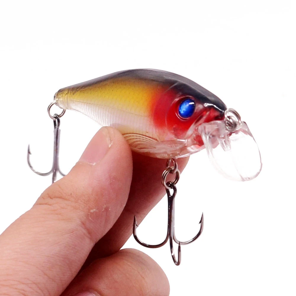 1 sztuk błystka Wobblers 8.5cm 12.9g Crankbait Swimbait Treble haki sztuczna twarda przynęta plastikowe wędkarskiego Pesca — zdjęcie 4