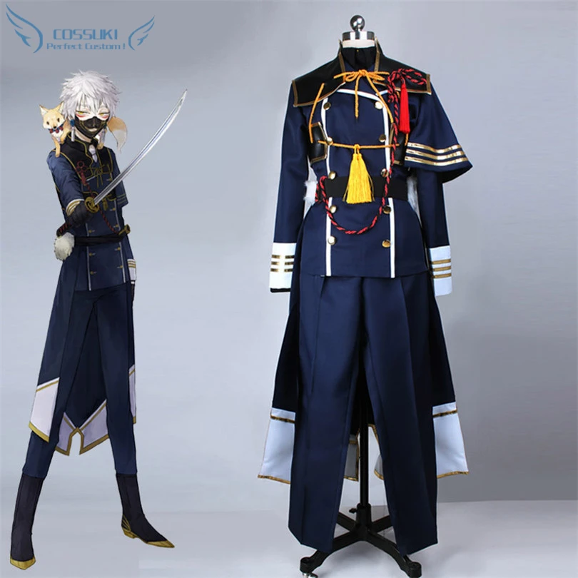 Touken Ranbu Online Nakigitsune Army Uniform Cosplay Costume