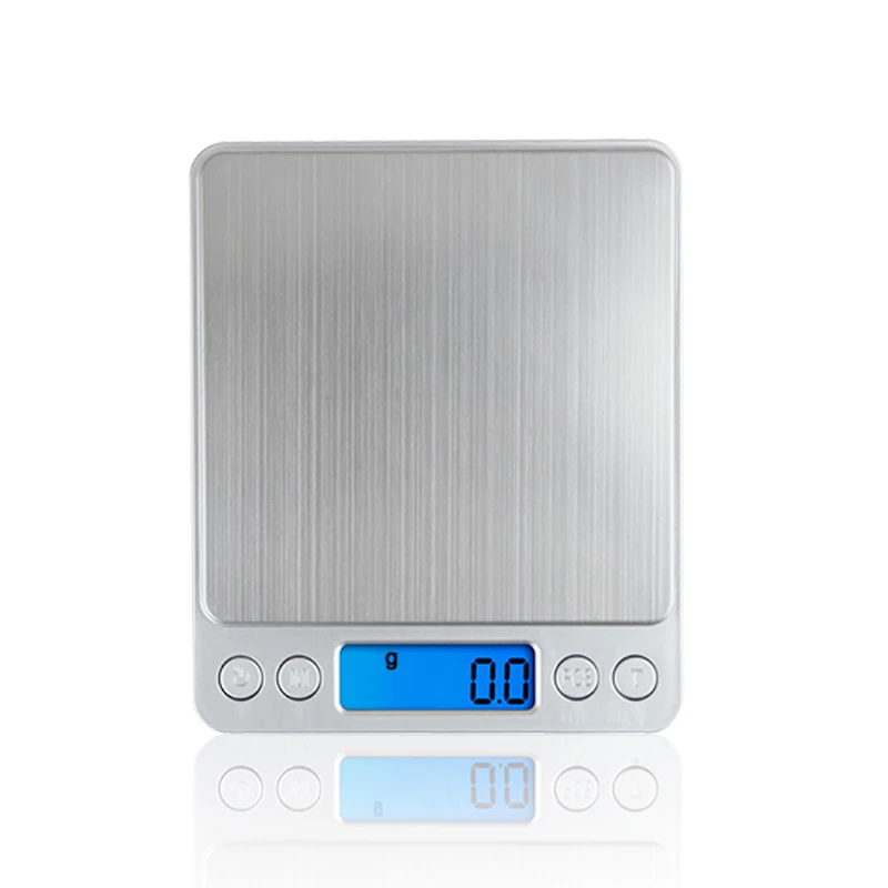 Kitchen Scales 3000g x 0.1g Mini Portable Digital for Pocket Scale 3kg 0.1 Precision Jewelry Electronic Balance Weight Gold Gram