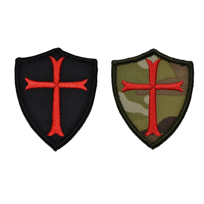 Embroidered Patch Knights Fastener Appliqued Chevron Patches Sticker Strip Patch For Clothing Backpack