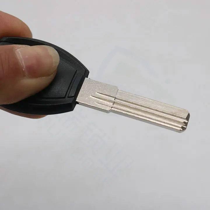 JF081 Siêu B Trống Chìa Khóa Phôi Đôi Hàng Đường Cong Khe Cắm Chìa Khóa Phôi Dài 42MM (10 Cái) miễn Phí Vận Chuyển