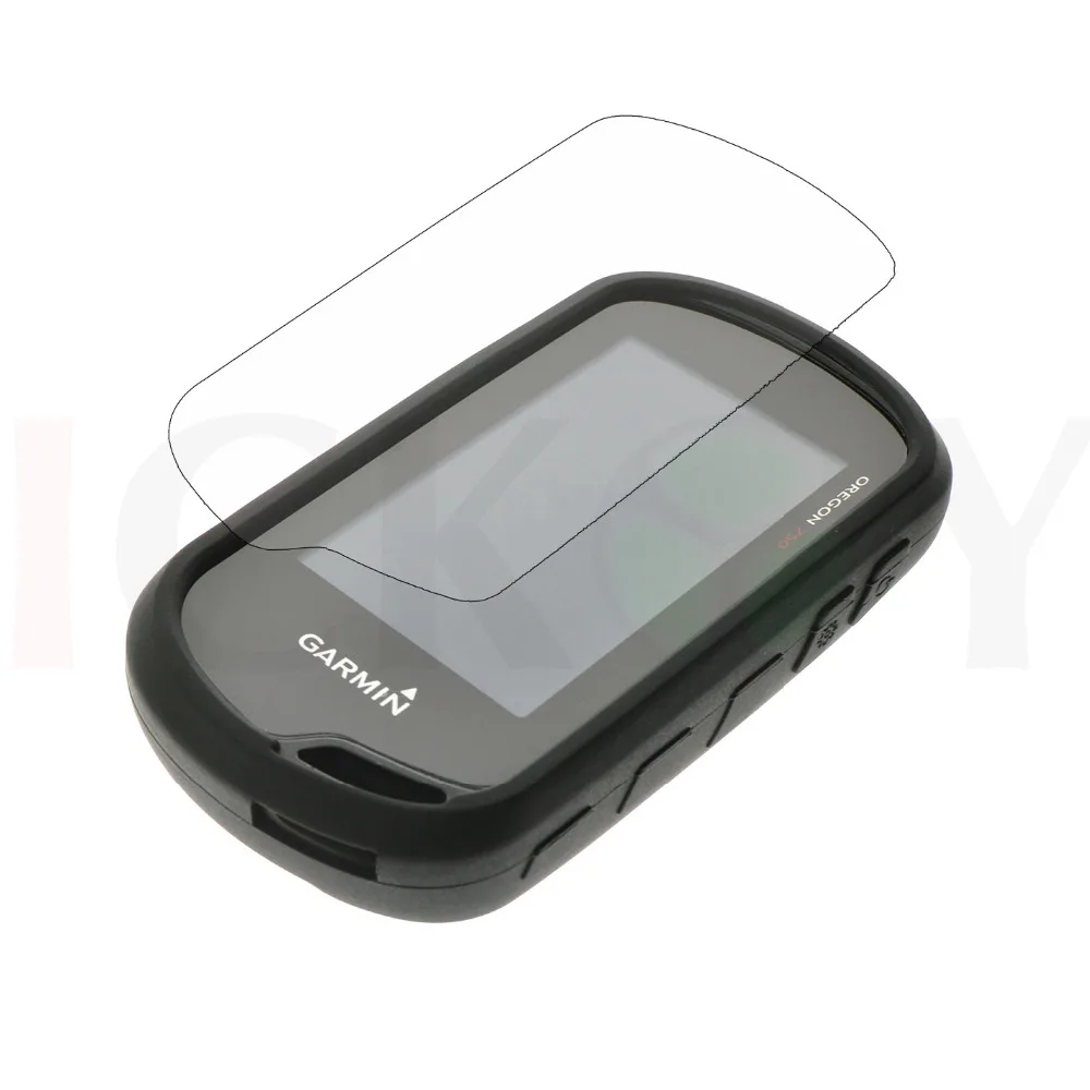 Outdoor Protect Silicon Rubber Case + Screen Film Protector for Hiking Handheld GPS Garmin Oregon 600 600T 700 700T 750 750T