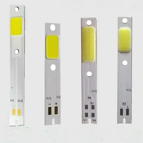 DC9-12V C6 LED CHIP CAR Near/high beam headlight H1 H3 H4 H7 COB Light source 15W  30W  100LM/W 10pcs