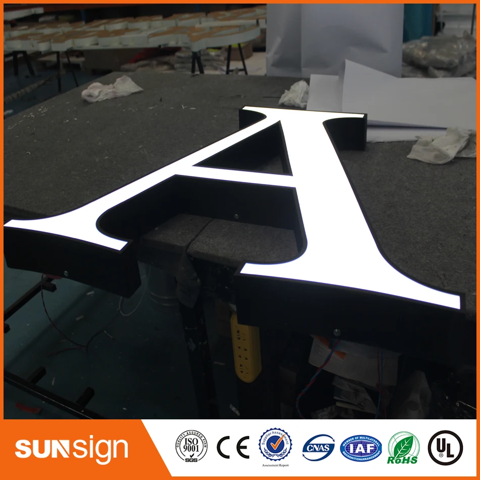 3d Kanaal Letters Teken Buiten