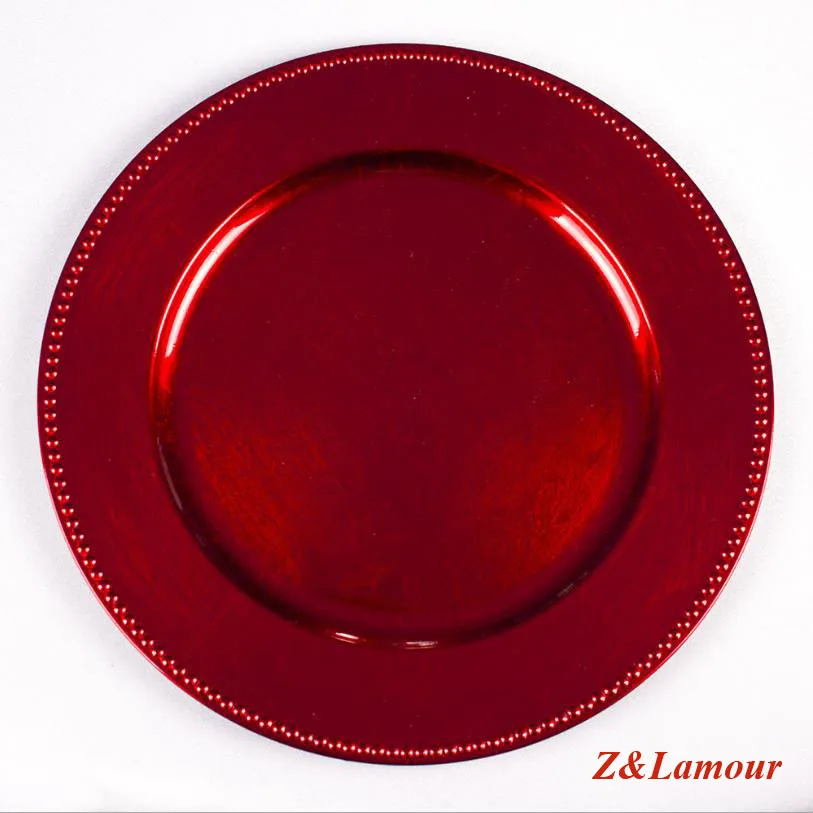 Z&Lamour  charger plates /round premium quality for dining table arrangment