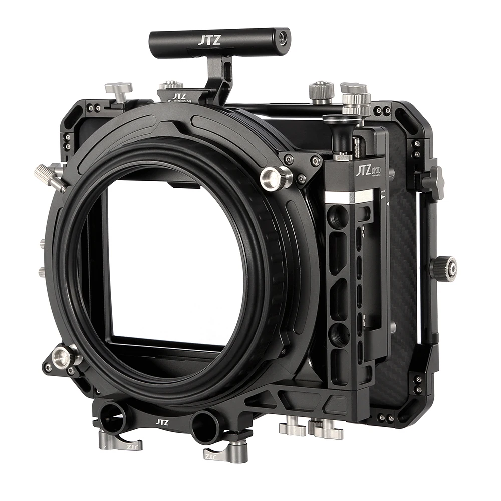 JTZ DP30 سينمائية الكربون الألياف 4x5.65 "ماتي مربع 15 مللي متر/19 مللي متر لكانون سوني المعري A7 A7R A7RS A7RSIII GH4 GH5 GH6 A6500 FS7