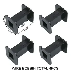 4PCS WIRE BOBBIN COIL 32*32*44mm ABS Plastic SHELF SKELETON for Fequency Divider Speaker Crossover Transformer Inductor AMP DIY