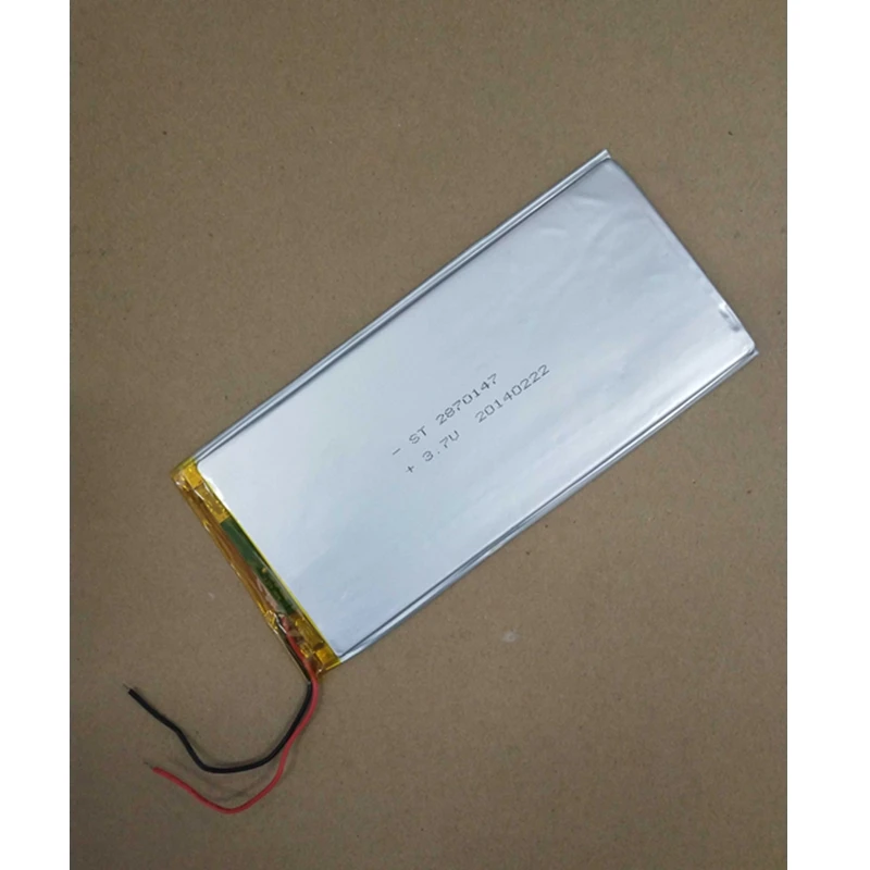 Rush Sale Limited Stock Retail 3500mAh New Replacement Battery Model:2870147 Weight:62g Size:147*70*2.8mm High Quality