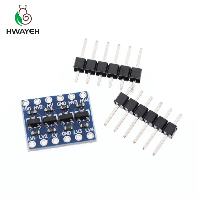 5pcs/lot Logic Level Shifter Bi-Directional Four-way two-way logic level transformation module for arduino