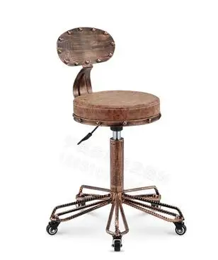 Make-up hocker .. Vintage haar bench.1