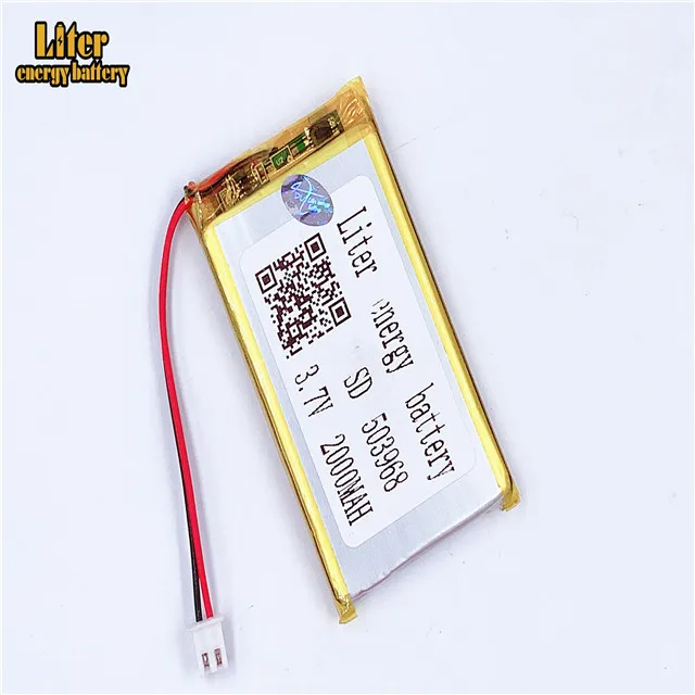 XHR-2P 2.54  2000mAh 3.7V in the special offer core lithium polymer battery 503968 504070