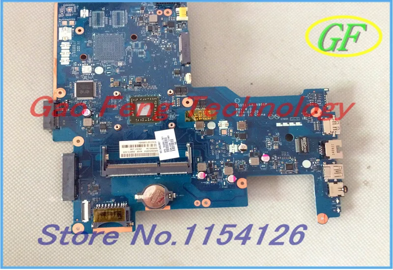 

Laptop Motherboard ZS051 LA-A996P Rev 1.0 For HP 15-G Series 750634-501 750634-001 A4-5000 1.5Ghz CPU DDR3 Integrated 100% Test