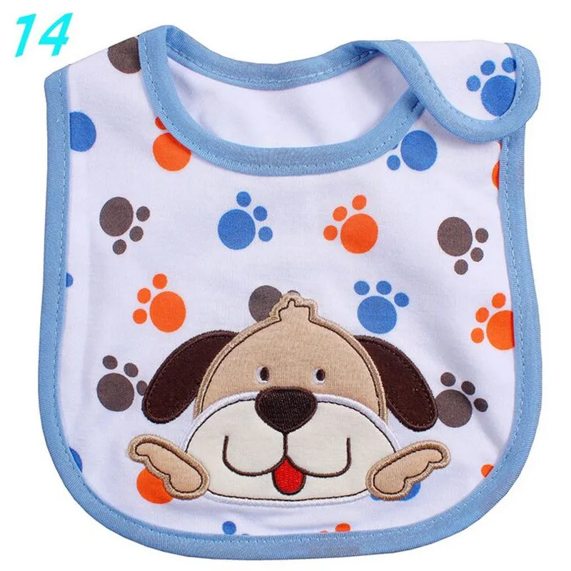 Cotton Baby Bib Infant Saliva Towels Baby Waterproof Bibs Newborn Wear Cartoon Accessories