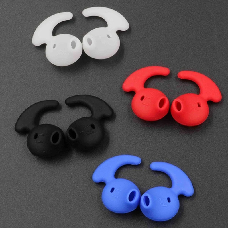 4 Pairs Soft Silicone Earbud Eartip Non-toxic Earphone Accessories For Samsung S6 Level U EO-BG920 Bluetooth-compatible Earphone