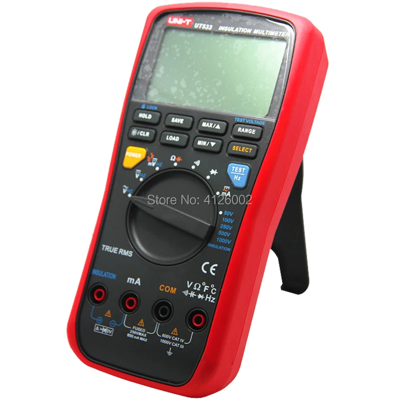 UNI-T UT533 True RMS Digital Multimeter + Digital Insulation Tester Composite Measuring Instrument