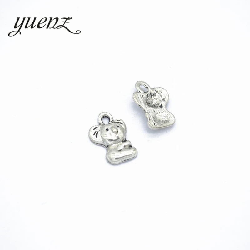 YuenZ 20pcs Antique Koala Charms Tibetan Silver Bronze Pendants Alloy Charm Jewelry Making DIY Handmade Craft 16*10mm D991