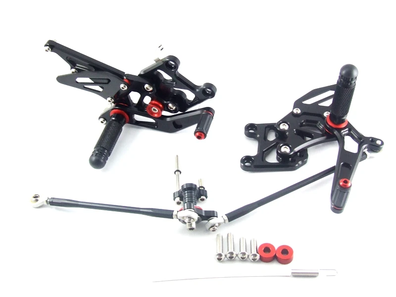 CNC Adjustable Rear Set Rearsets For HONDA CBR600RR 2007 2008 Foot Rest