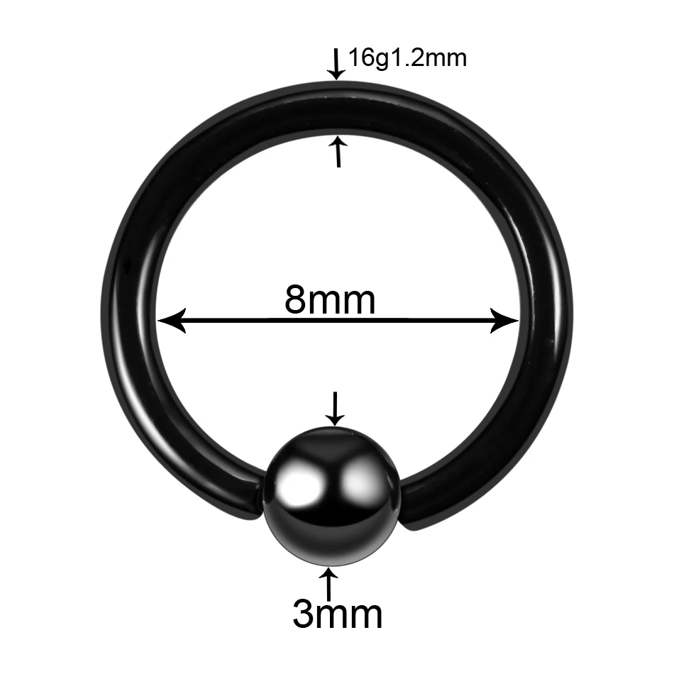 1PC Titanium Horseshoe Eyebrow Tongue Labret Rings Hinged Segment Nose Septum Clicker Daith Heart Earrings Tragus Jewelry
