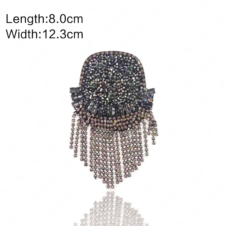 Shining Tassel Octopus design Bridal Wedding Party Shoes Accessories For high Heels Sandals Boots Manual Rhinestone Decorations