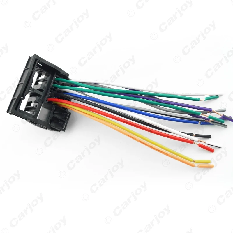 LEEWA Car Stereo Head Unit Wiring Harness With FAKRA Y Spliter For Audi/BWM/Volkswagen/Mini/Dodge Factory OEM Radio