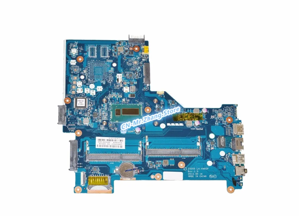 

SHELI FOR HP 15-R Laptop Motherboard W/ I3-4010U CPU 764109-001 LA-A992P DDR3