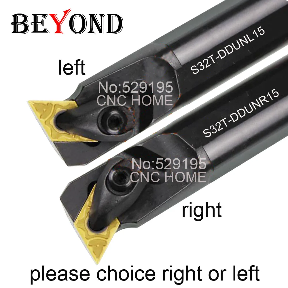 

BEYOND DDUNR S32T-DDUNR15 S32T-DDUNL15 32 мм составной внешний токарный инструмент держатель с ЧПУ твердосплавные вставки DNMG DNMG150404 токарные инструменты
