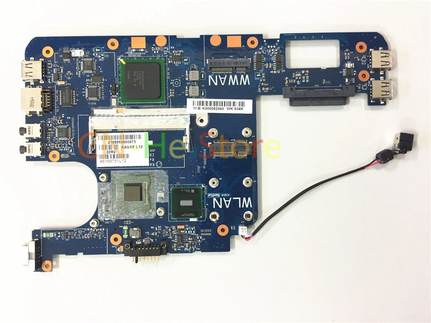 

FOR Toshiba Satellite NB200 LAPTOP Motherboard KAVAA LA-5121P PN K000082960 DDR2 100% perfect work