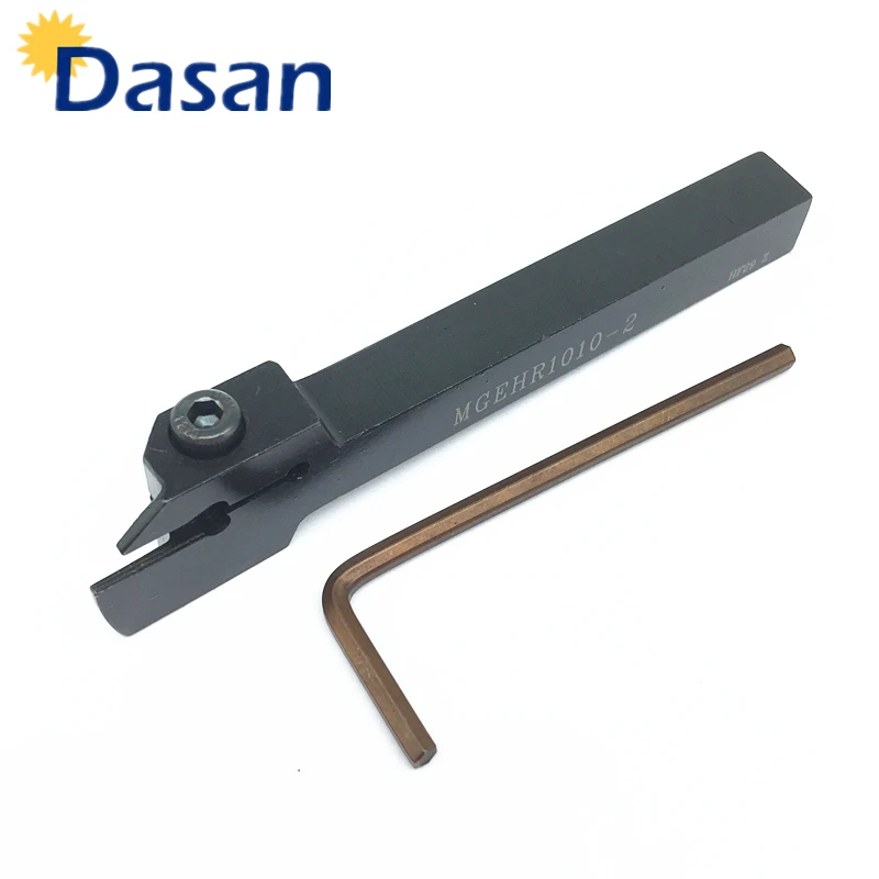 

MGEHR1010-2 MGEHR1212-2 Diameter 10mm Lathe Grooving Tool the outer groove cut off suitable for MGMN200 2mm slot cutter blade