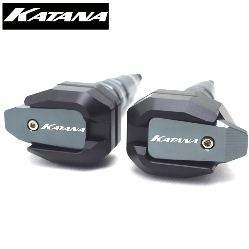 

Для SUZUKI GSX 600/750 KATANA Motocicleta Quadro Slider Carenagem Caindo Prote Guarda Anti shock Pad pro