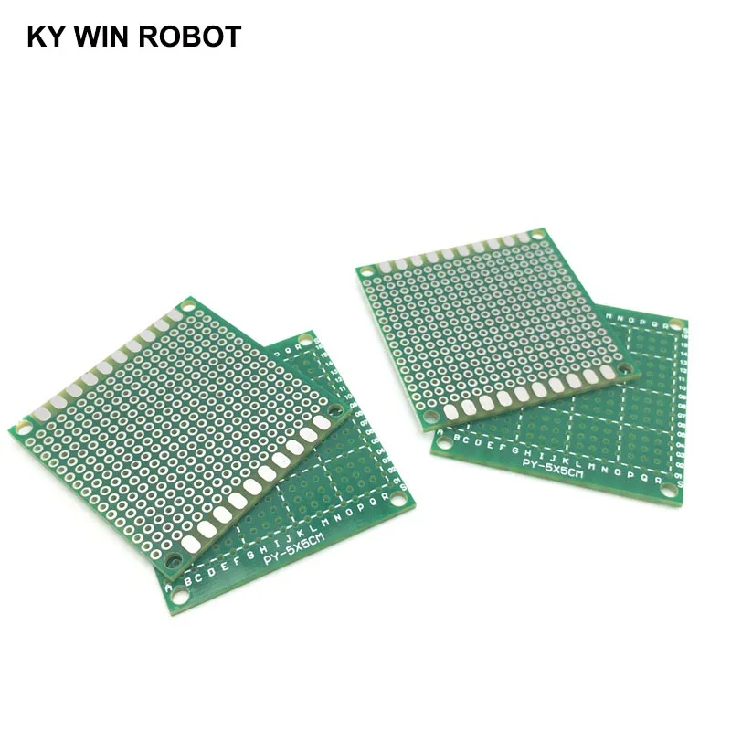 5 قطعة 5x5 سنتيمتر 50x50 ملليمتر جانب واحد النموذج PCB العالمي مطبوعة لوحة دوائر كهربائية بروتوبوارد لاردوينو