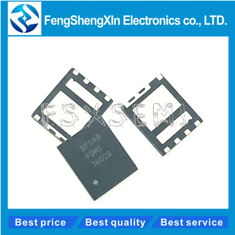 10pcs/lot New FDMS7602S 7602S QFN-8 Chipset