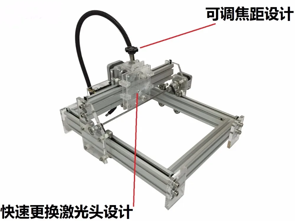 

DIY Desktop CNC Laser Engraver 1000mW USB Wood Marking Engraving Machine