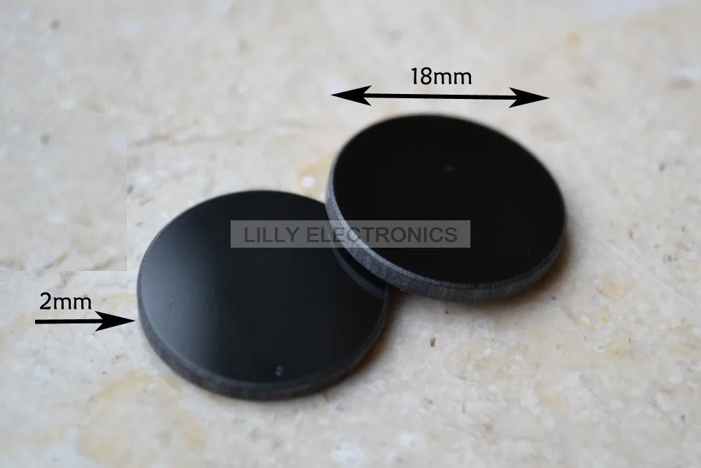 400-750nm Filter Lens 18mm Allowing for IR Laser Only