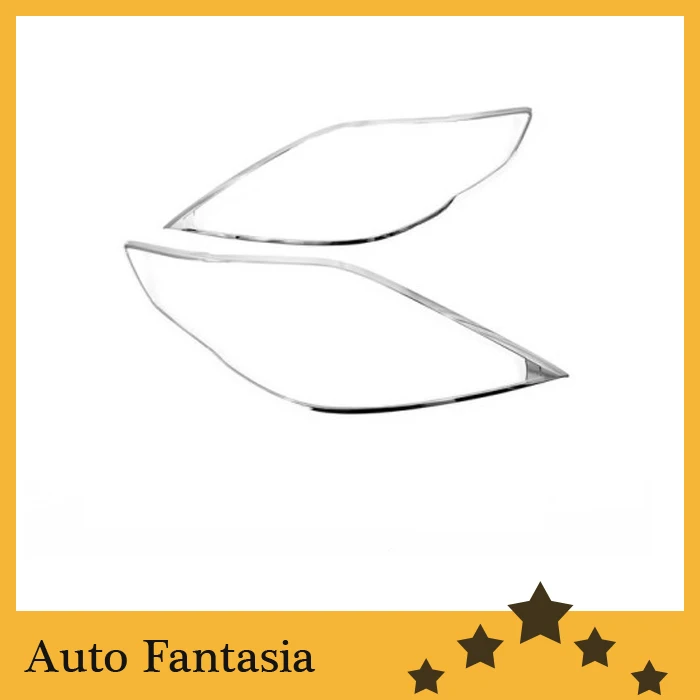 

Chrome Head Light Cover for Mazda 5 / Premacy 05-09-free shipping