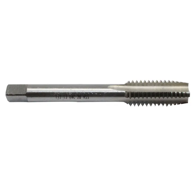 1PC Pipe Thread Taps 1/2-13 UNC 2B HSS Straight Flute Machine Taps for Metal Tool