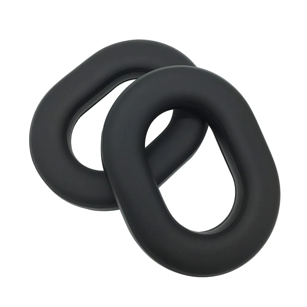 Cuscinetti per le orecchie paraorecchie paraorecchie cuscino di ricambio tazze per Koss QZ99 GELPAD Pilot Aviation Aviator Headset-image