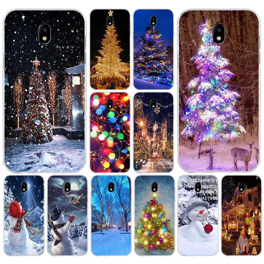 39SD christmas lights Soft Silicone Tpu Cover phone Case for Samsung j3 j5 j7 2015 2016 17 j2  prime j6 Plus 2018